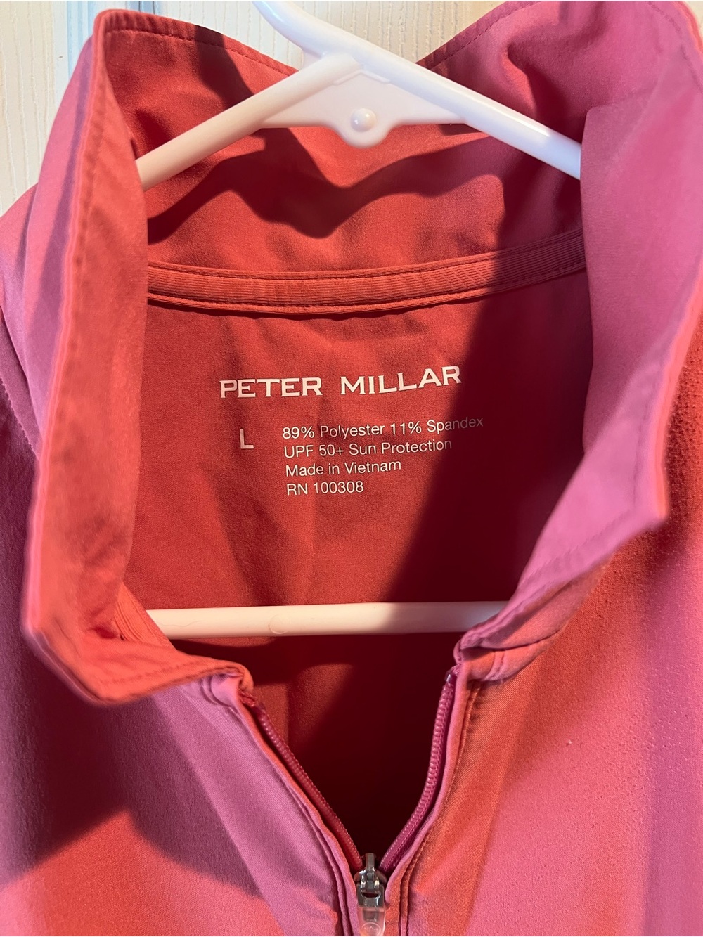 Peter Millar Women's Coral-Pink UPF 50+ Zip Golf dress/short set